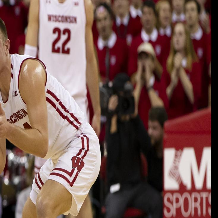 Badgers Brad Davison Under Microscope With New Rule Aimed At Eliminating Flopping Wisconsin Badgers Men S Basketball Madison Com