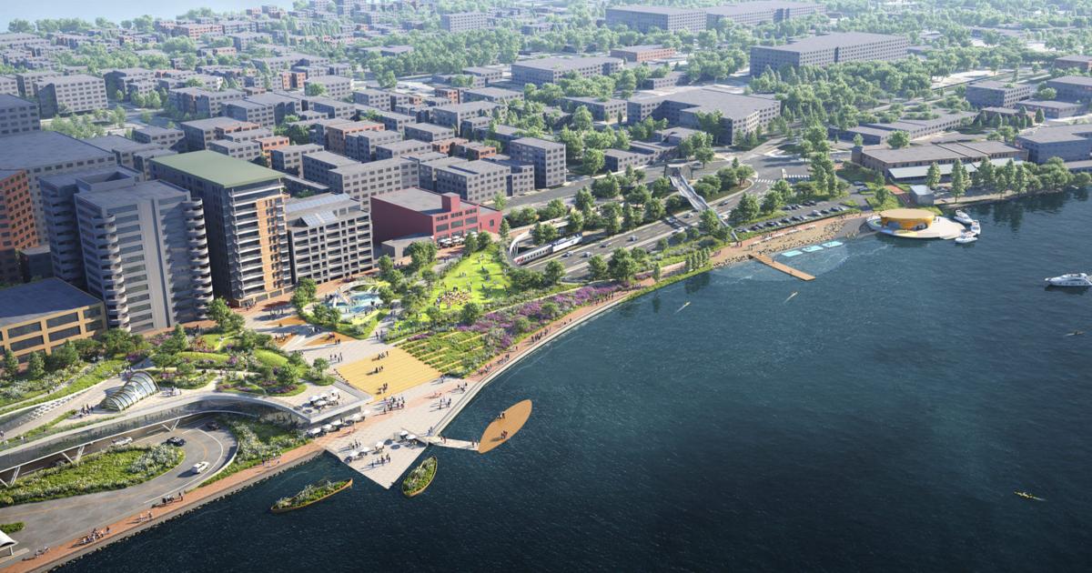 OUR VIEW: Splashy plan for shoreline looks great. But how to pay for it?