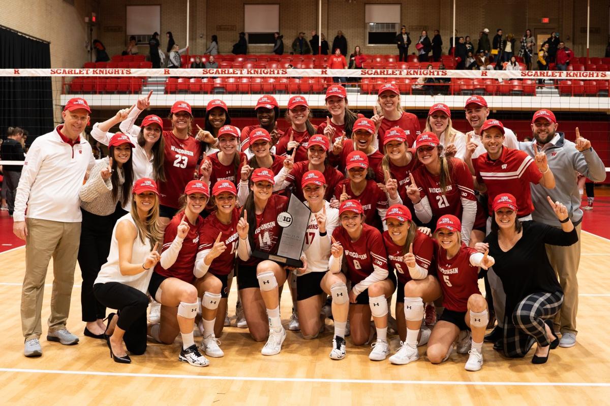 Badgers volleyball team wins outright Big Ten title