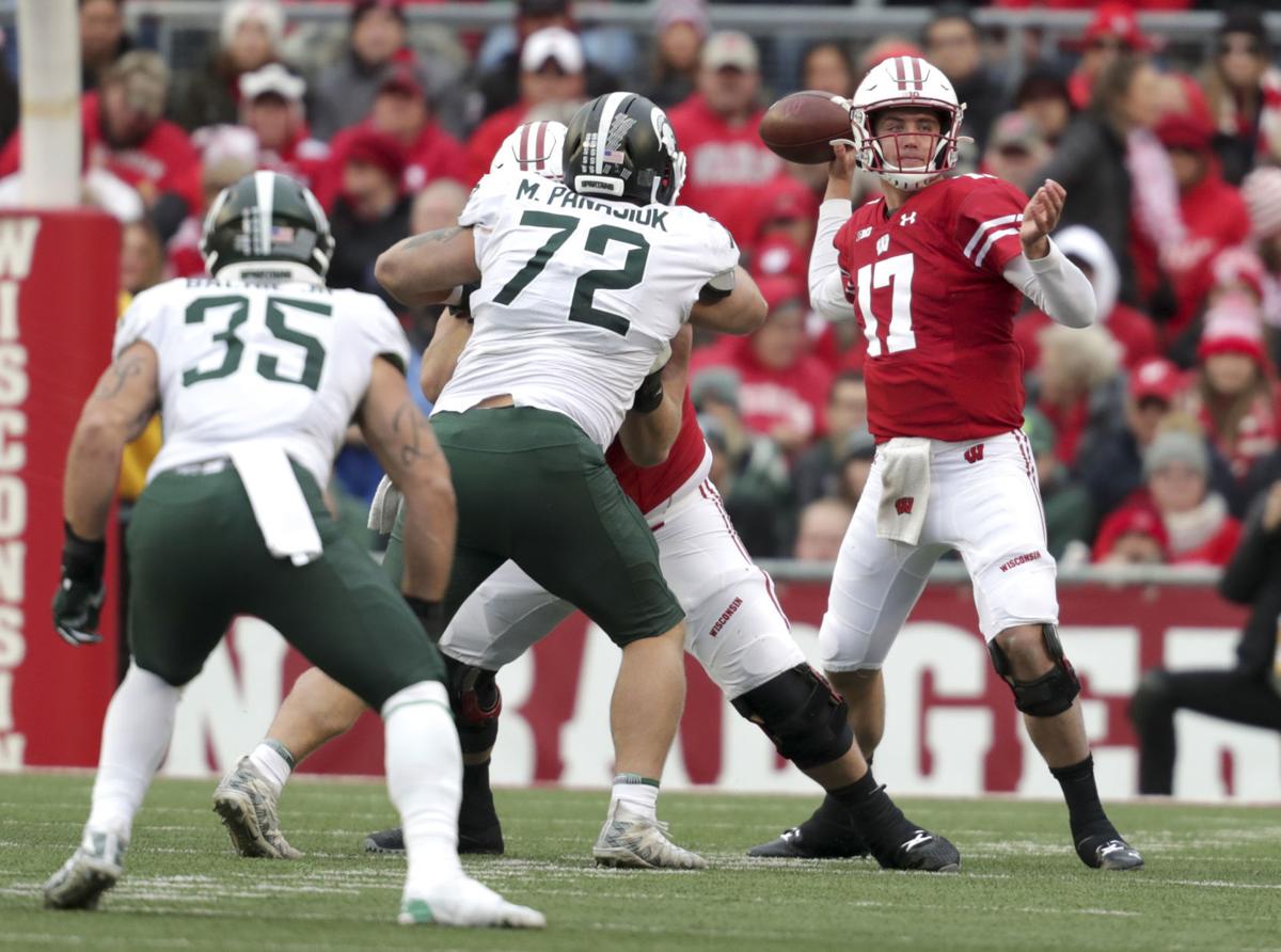 Jack Coan - UW vs. Michigan State