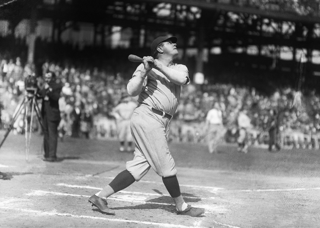 Babe Ruth: Baseball player's landmark home run bat fetches $1m