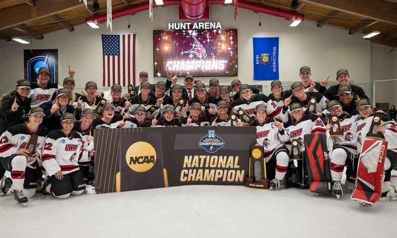 UW-River Falls Wins Third Straight NCAA Women’s Ice Hockey Title