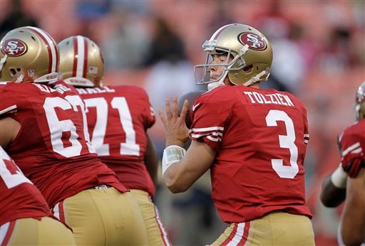 49ers make quarterback decision for first preseason game