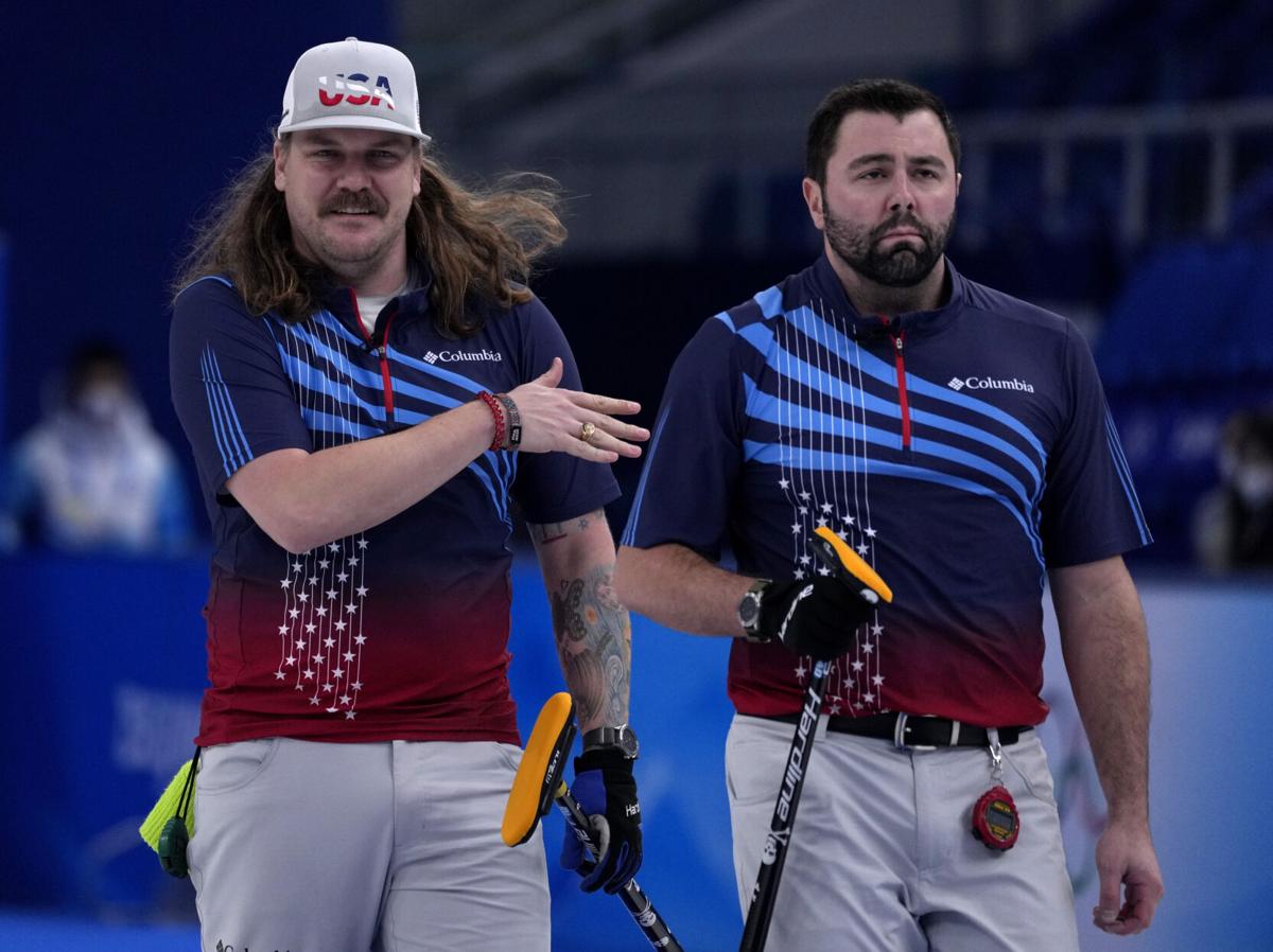 Matt Hamilton helps US men's curling team earn huge win at Beijing Games