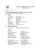 NTSB 2012 report on Enbridge control room errors in Michigan oil spill