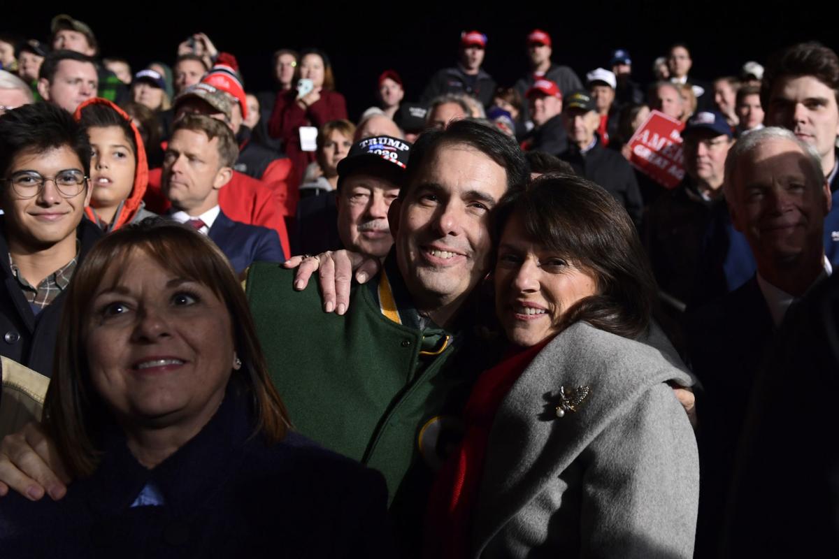 President Trump Praises Scott Walker Leah Vukmir At Wisconsin Rally Local Government Madison Com