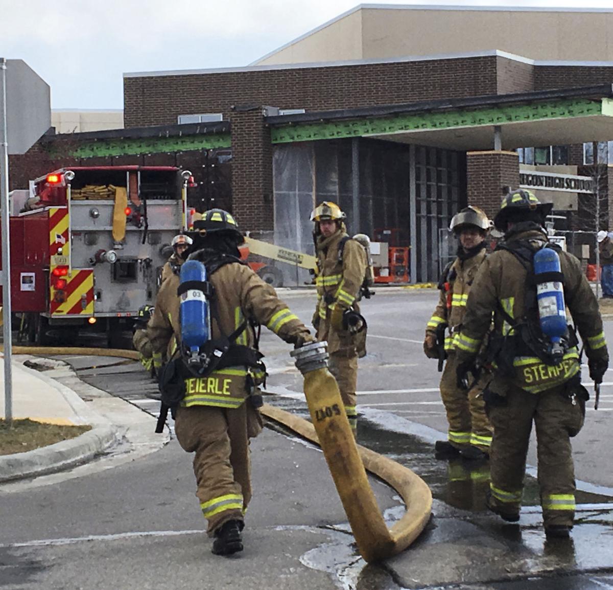 Student arrested for allegedly starting fire that emptied Oregon High