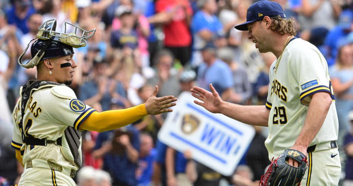 Photos: Brewers pitcher Trevor Megill in action during 2026 season