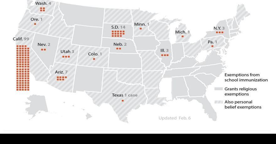 Interactive: Track the latest measles outbreak