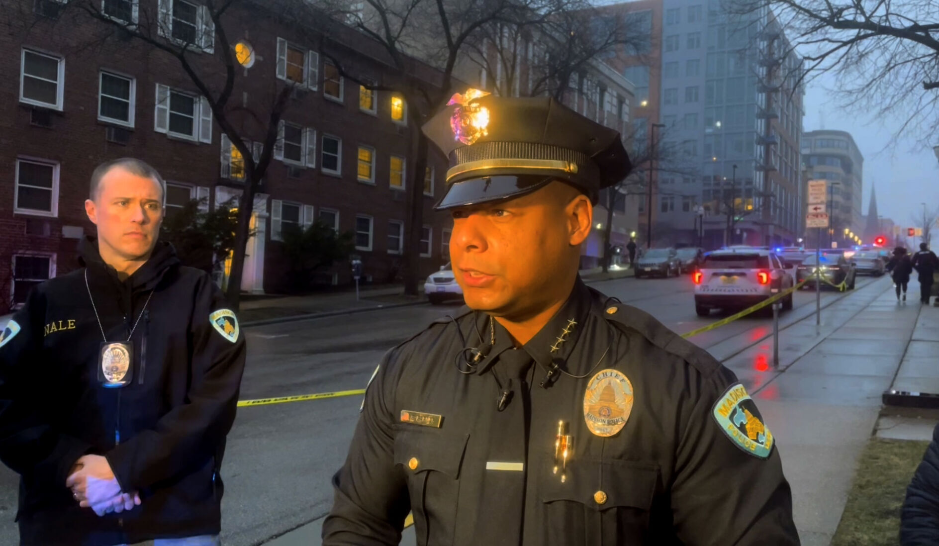 Madison Police Chief Shon Barnes Addresses Homicide That Happened Just ...