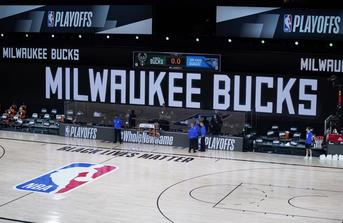 Bucks Boycott Of Playoff Game Sparks Teams To Sit Across Sports Basketball Madison Com
