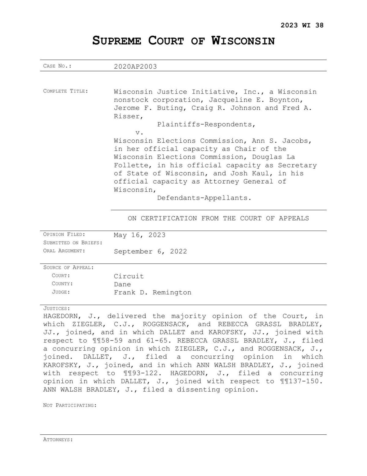 Marsy's Law ballot question was properly worded, Wisconsin Supreme