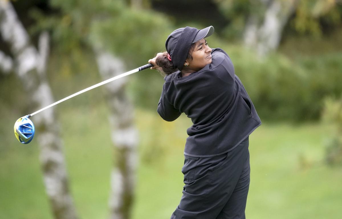 Prep girls golf: Madison Edgewood's Anaka Leske
