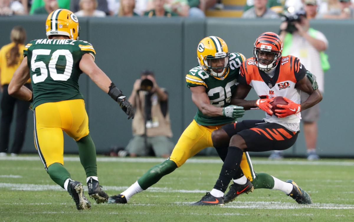 Kevin King against Bengals, State Journal photo