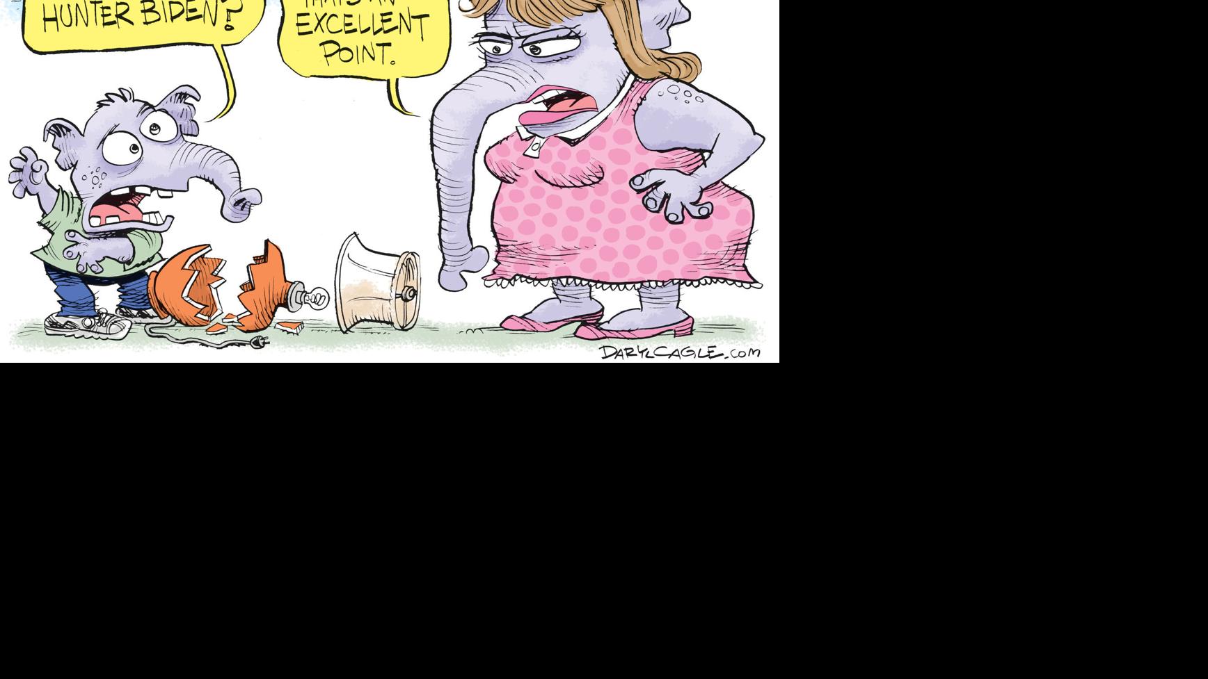 The Hunter Biden defense works again, in Daryl Cagle's ...