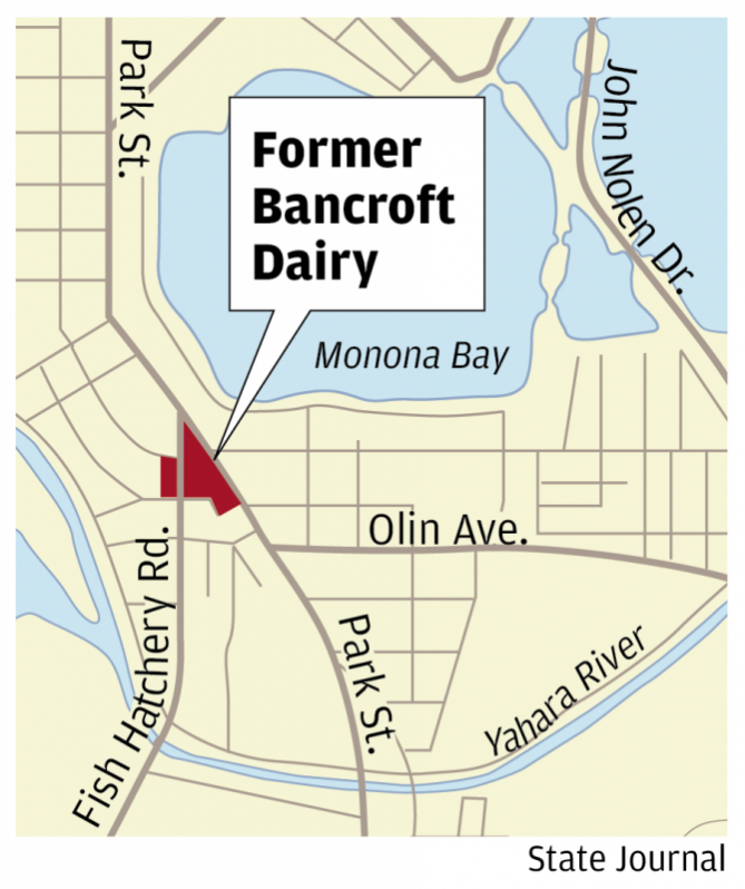 Before The Blight A Look Back At Bancroft Dairy Madison Bancroft Dairy Locator Map