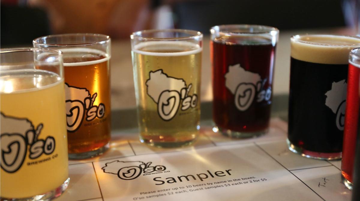O'so Brewing Company sampler