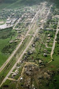 Barneveld aerial view, 1984