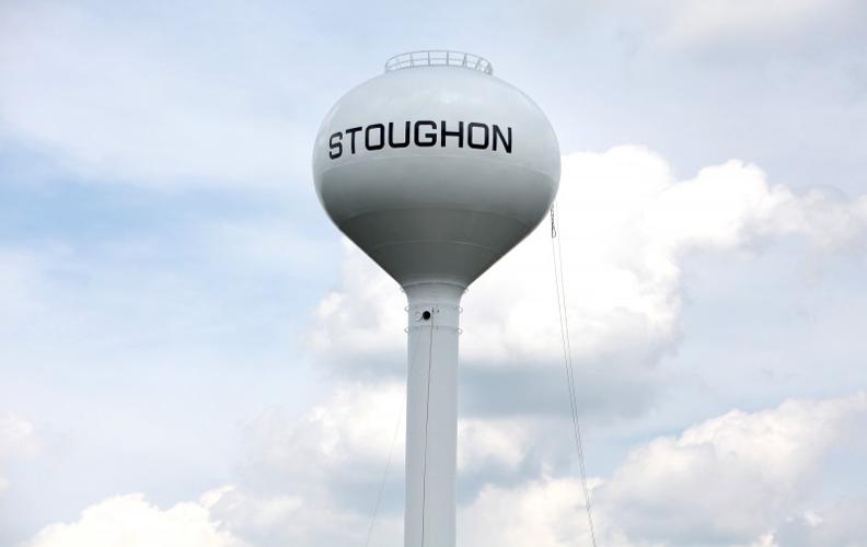 Oops! 'Stoughton' misspelled on water tower