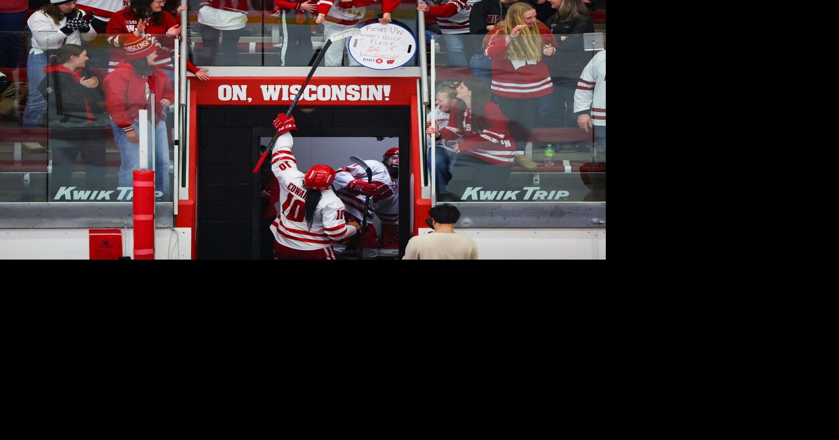 The Badgers played in front of three of the 12 largest crowds ever at LaBahn Arena during the 2025-26 season.