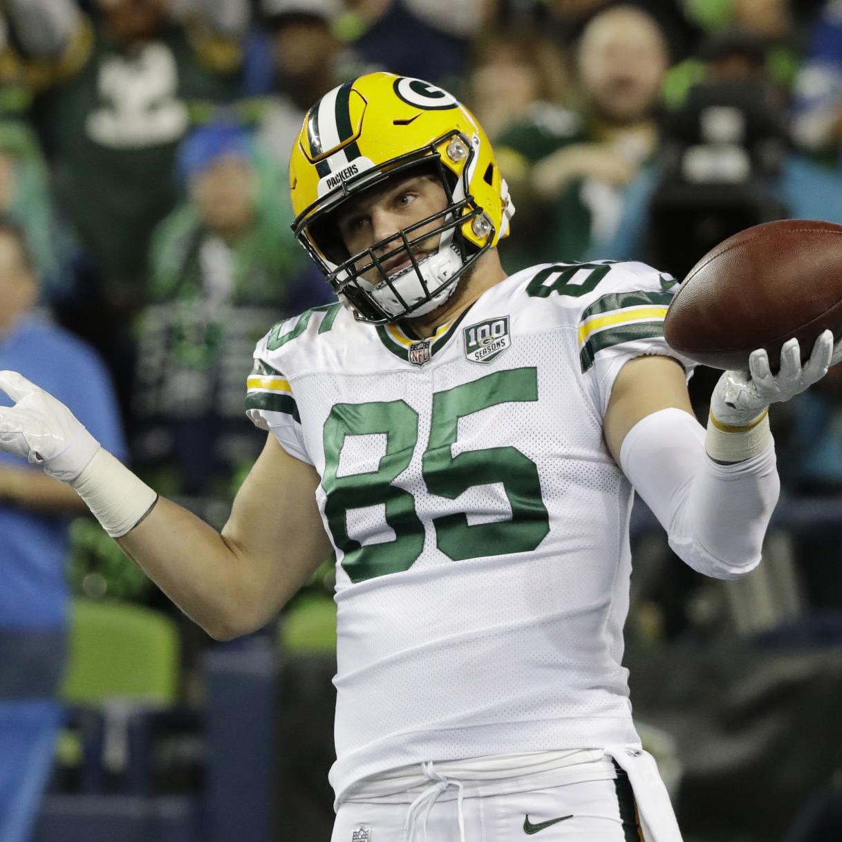 After Eye Catching Touchdown Packers Robert Tonyan Looks For And Might Be Asked To Do More Pro Football Madison Com