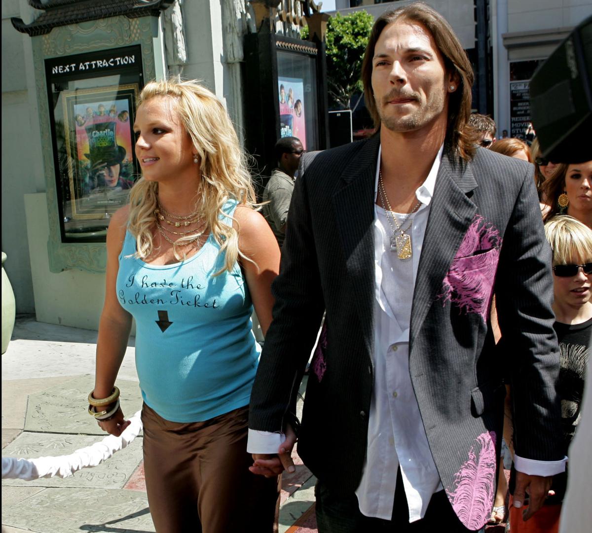 Britney spears and Kevin Federline got married on 6th October 2004 and divorced on the 30th July 2007.