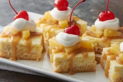 these mouthwatering pineapple cheesecake