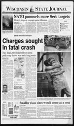 State Journal front page March 26, 1999