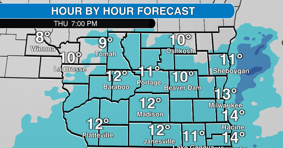 No relief yet, more snow for southern Wisconsin. Here’s what to expect through Friday