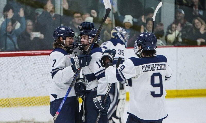 UW-Stout Wins NCAA Men’s Ice Hockey First Round Matchup