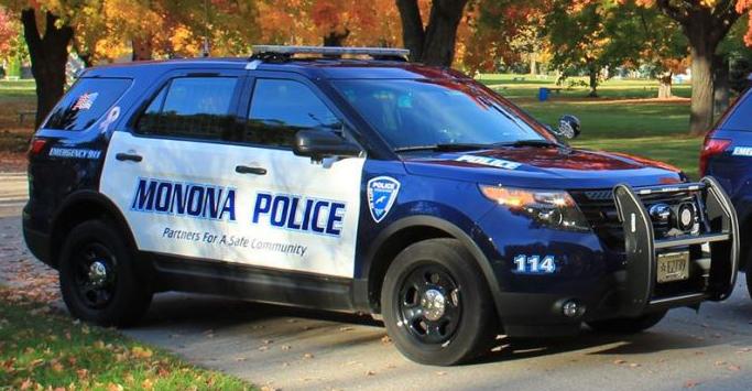 Monona police squad car