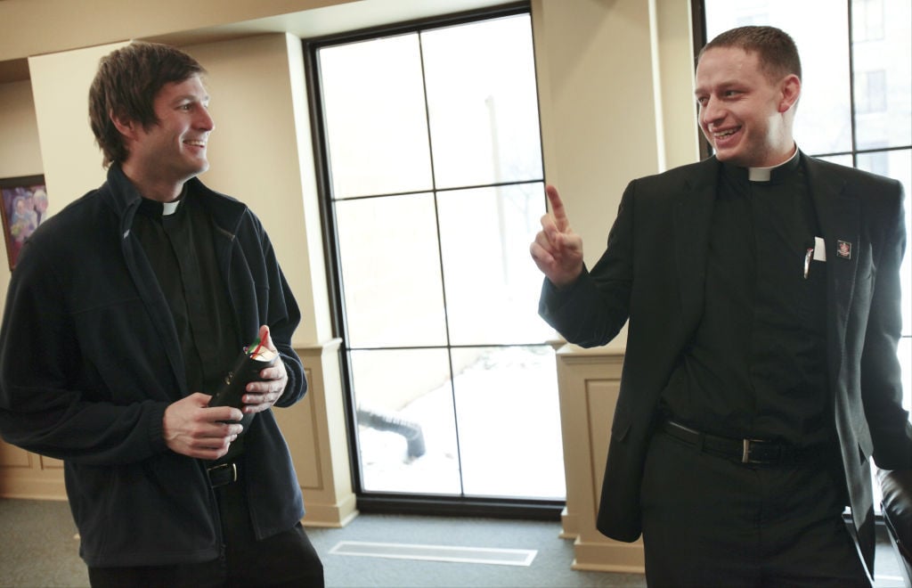Dr. Clint Olson at seminary school