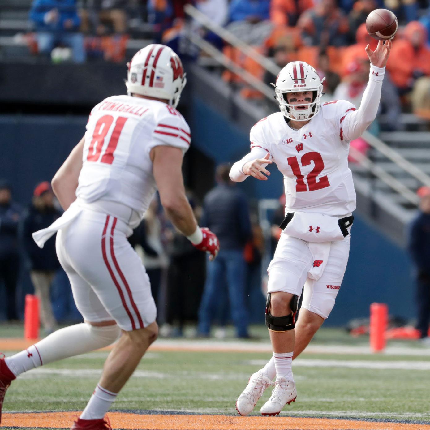 Badgers Football Notebook Troy Fumagalli Semifinalist For John