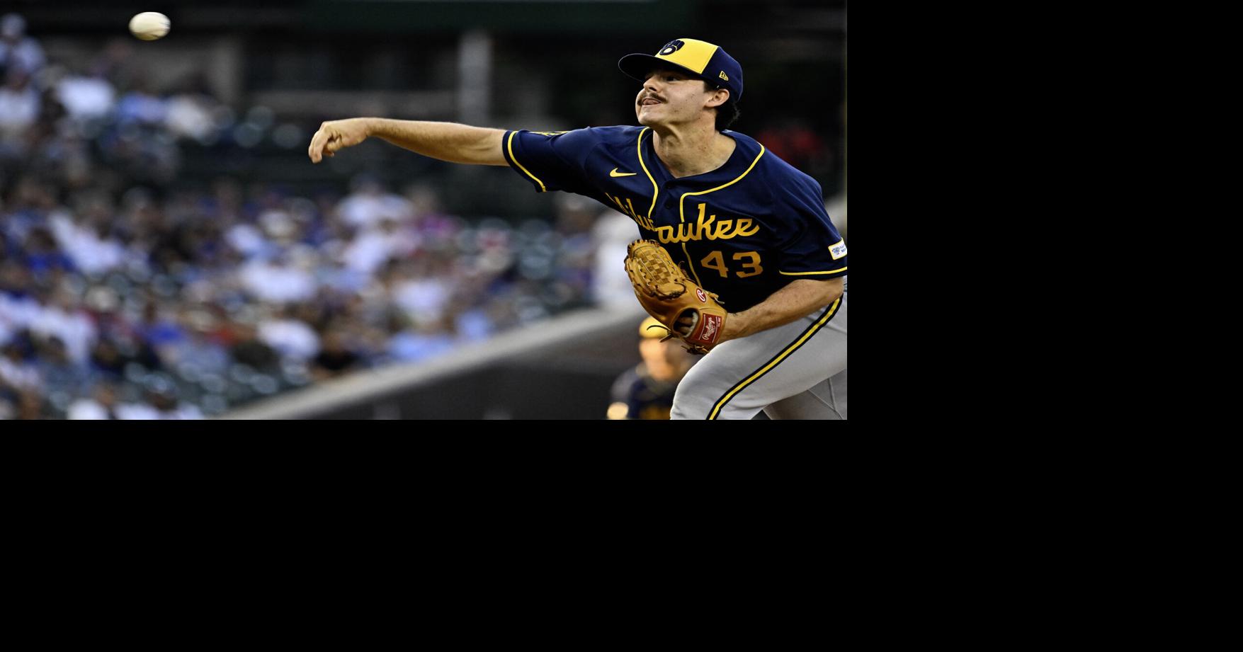 Photos: Brewers pitcher Logan Henderson in action during 2026 season