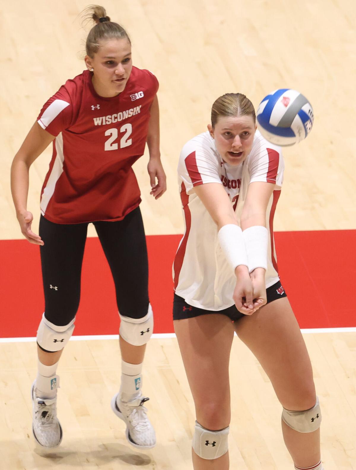 A peek inside Sarah Franklin's volleyball career at Wisconsin