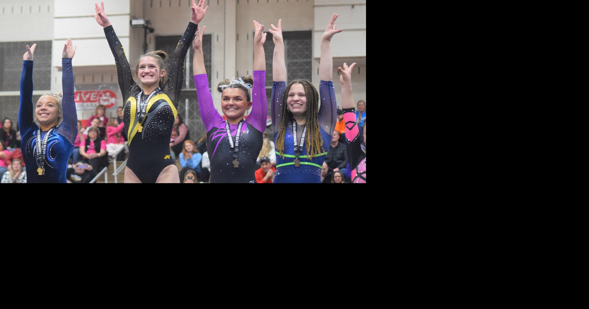 Abby Roecker leaps to top of medal stand for Waupun's second WIAA state