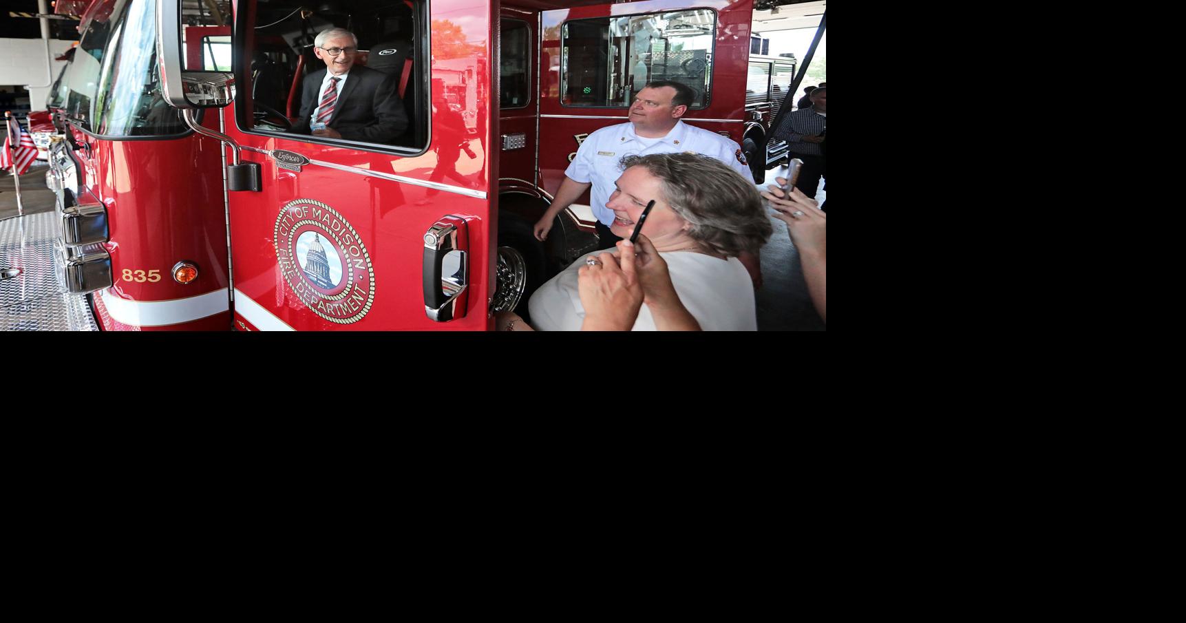 Madison unveils nation's first electric fire engine