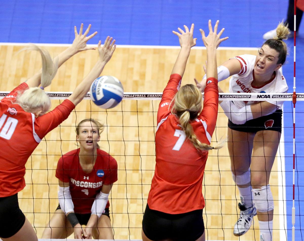 Badgers volleyball: Wisconsin's Molly Haggerty fighting her way through ...