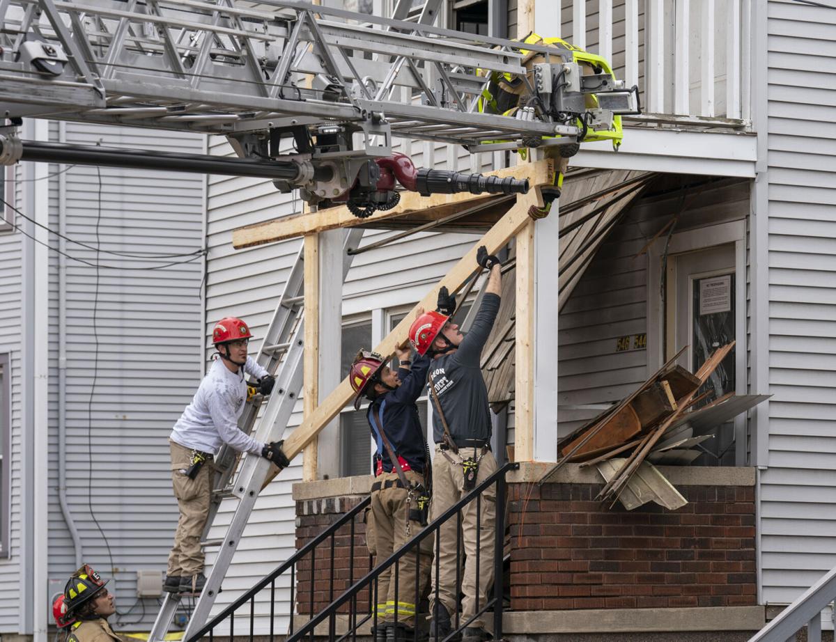 Boston Man Falls From Ladder While Climbing to His Roof 