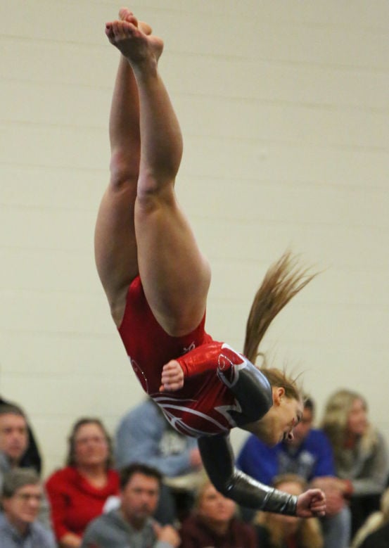 WIAA girls gymnastics: Senior Abby Millard, Sun Prairie eye first state ...