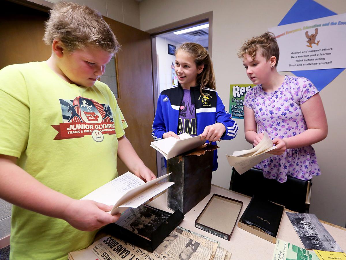 Time capsule at Hamilton