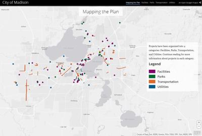 interactive madison budget map the result of open data effort