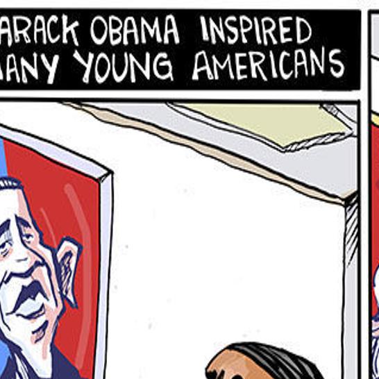 Hands On Wisconsin Both Trump And Obama Have Inspired Our Nation S Youth Opinion Cartoon Madison Com