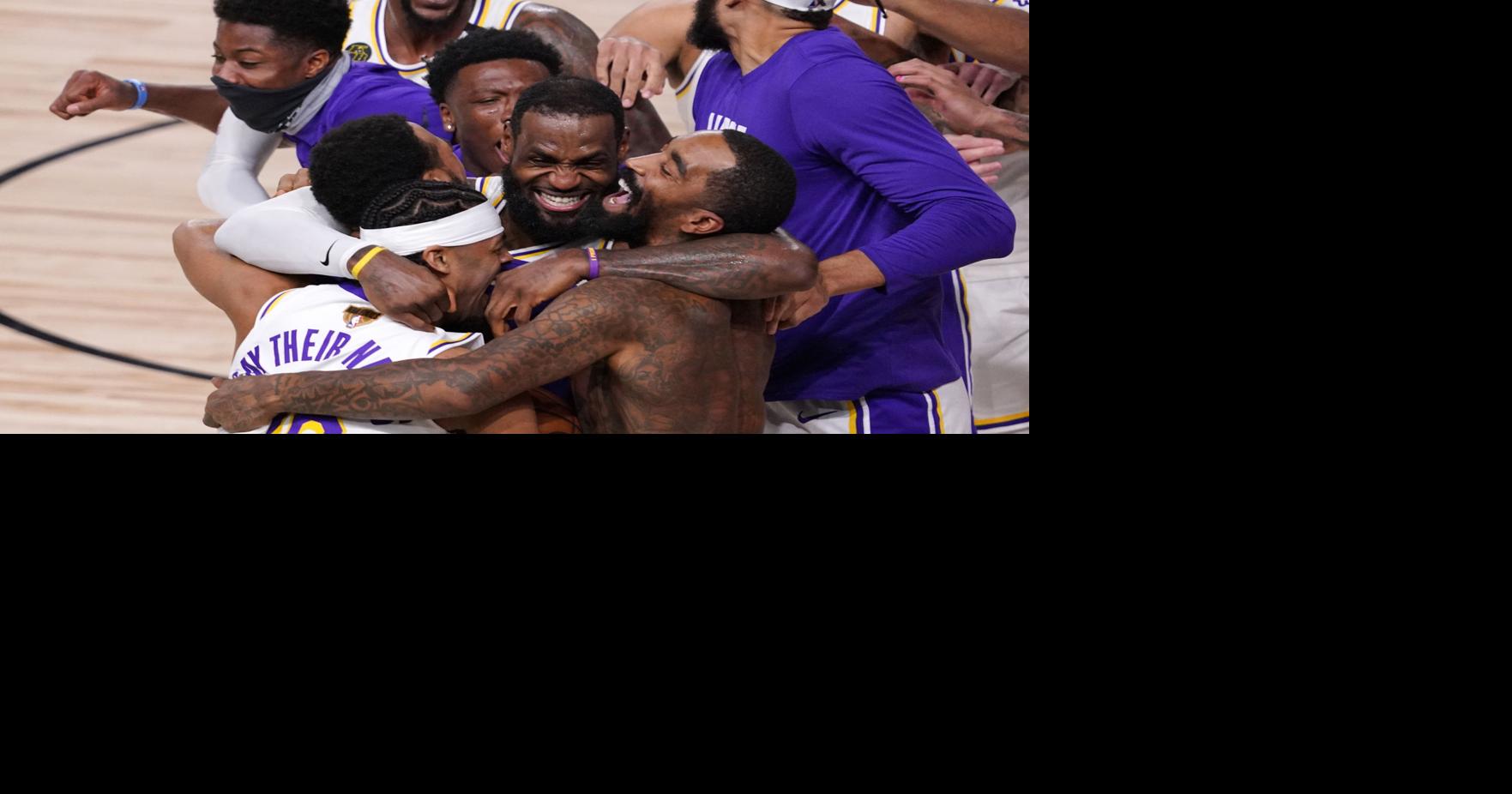 Lakers win record-tying 17th NBA title, giving LeBron James his