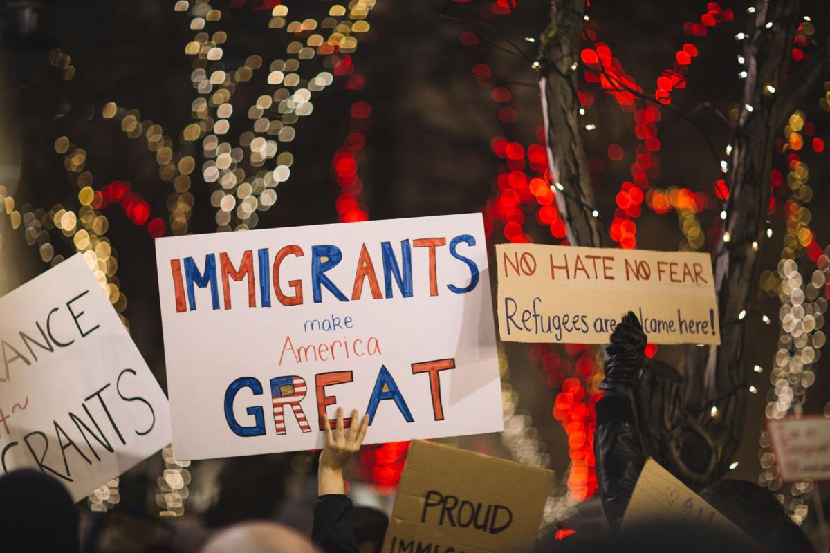 IMMIGRATION PROTEST SIGNS