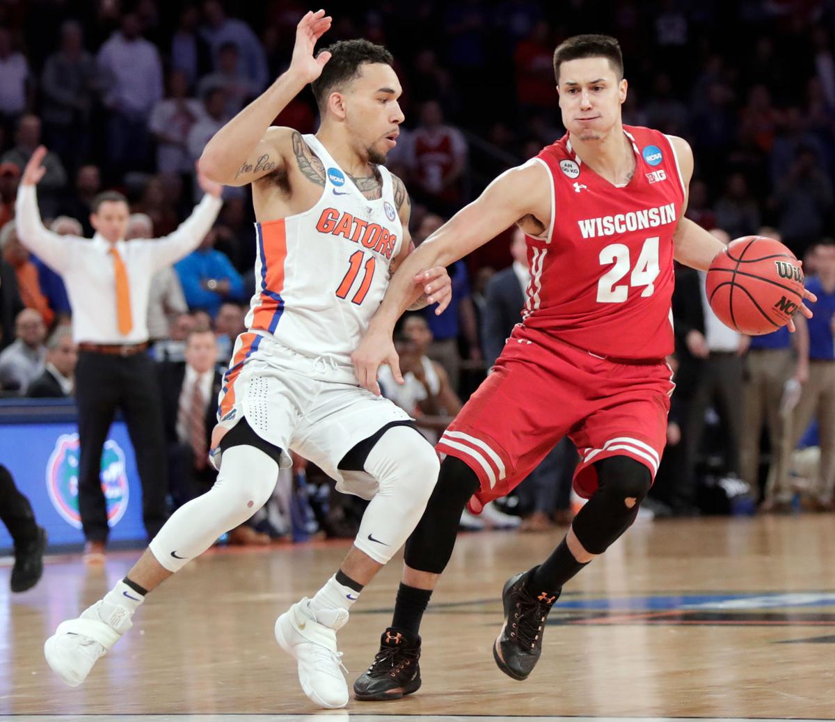 Bronson Koenig Sweet 16 loss, State Journal photo