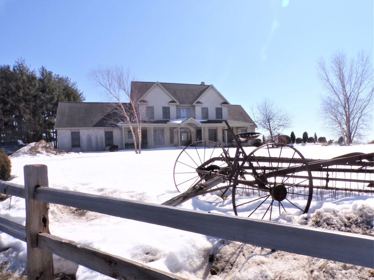 The front of the property