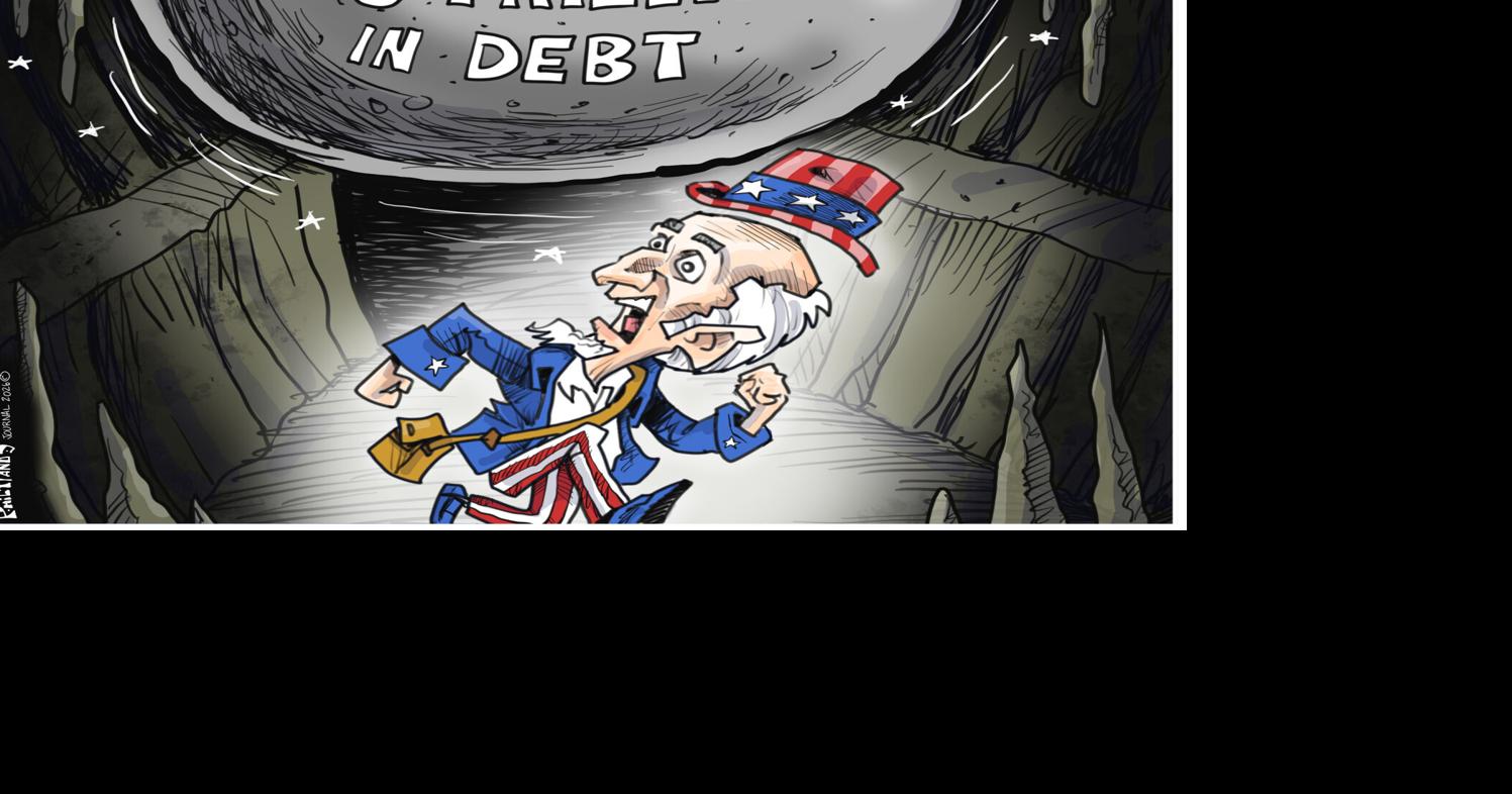 8 political cartoons ding the national debt