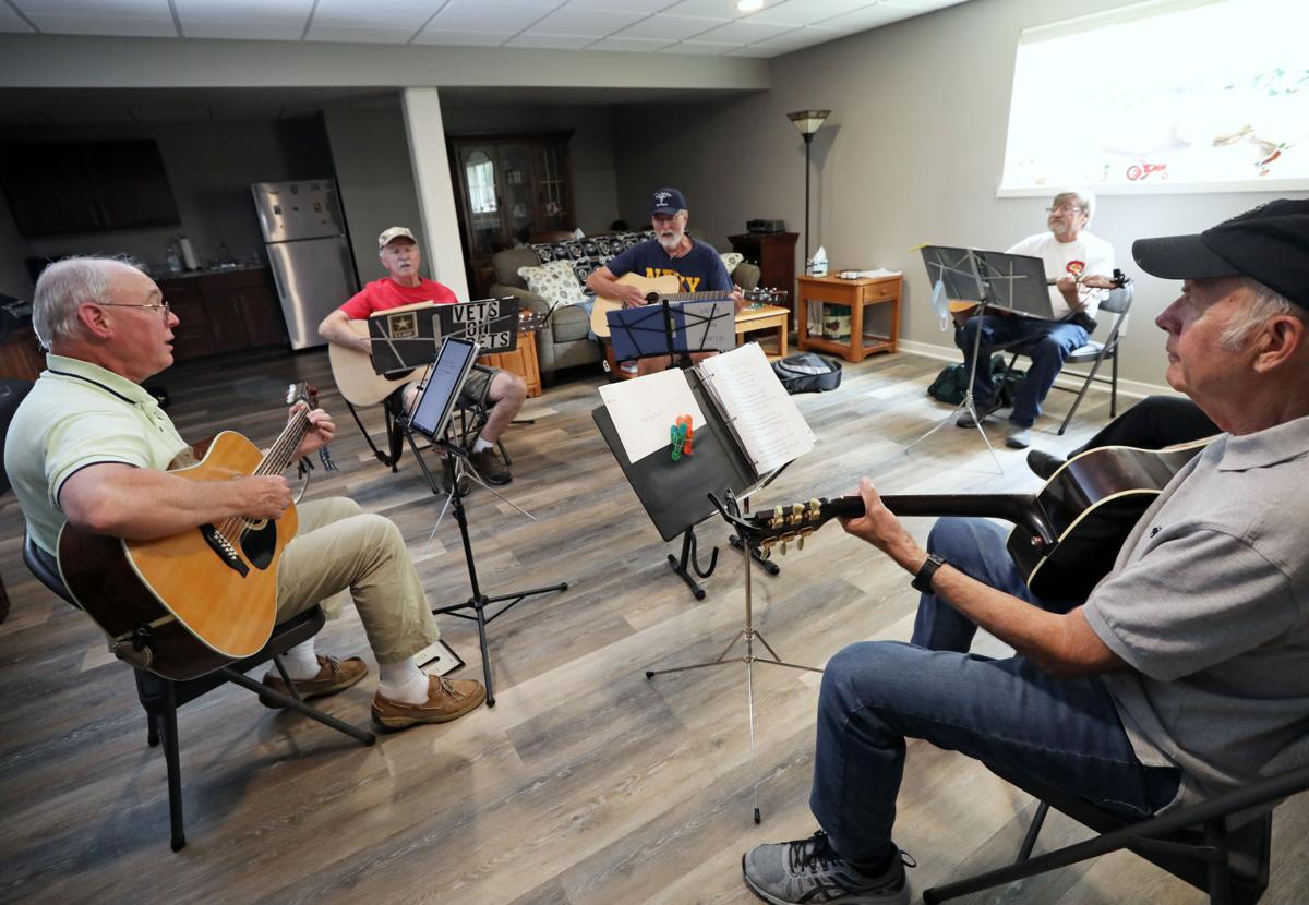 Vets on Frets rehearsal