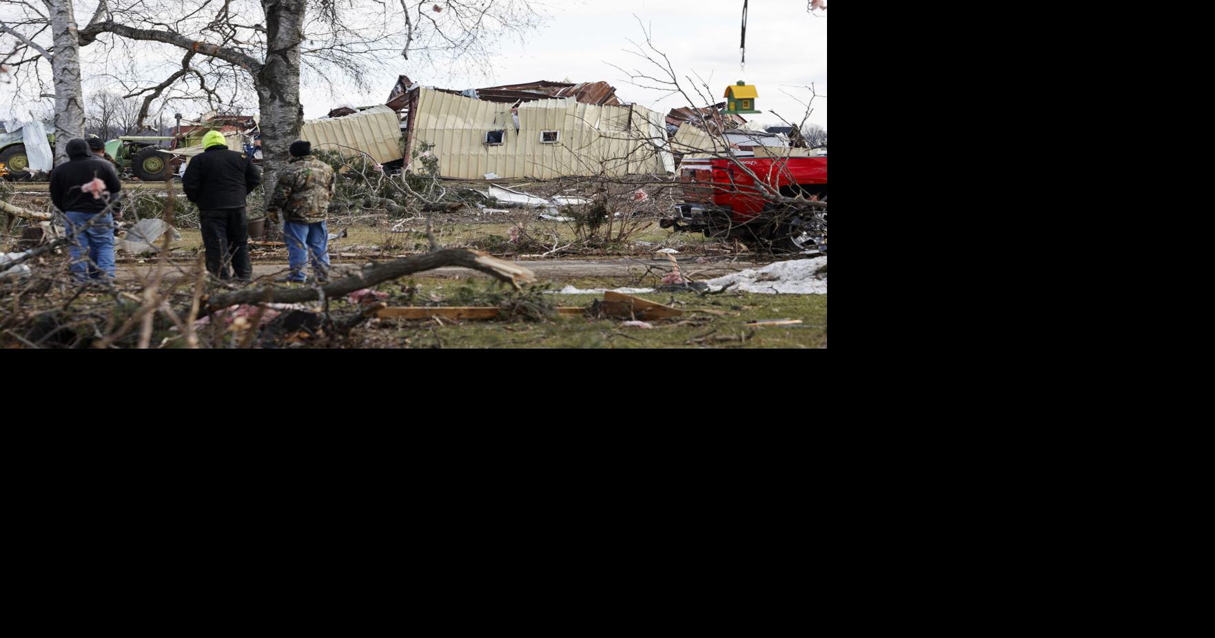 Evansville tornado did $2.44M in damage, plus ag losses